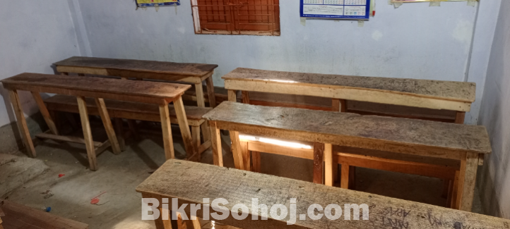 পুরাতন বেঞ্চ বিক্রয় হবে